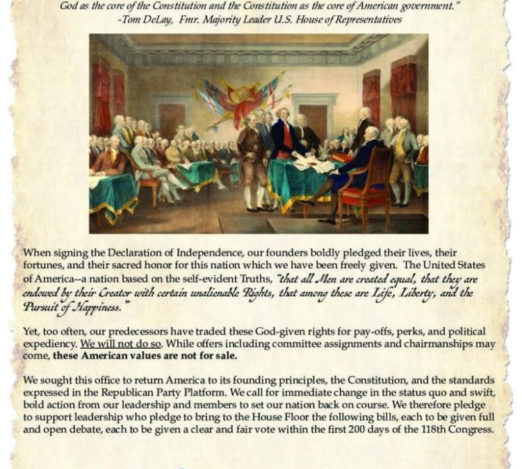 The America First Contract